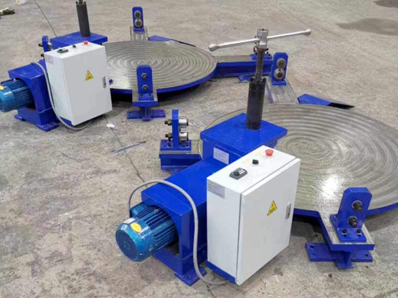 Ground mounted plate series welding tooling